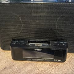 Sony audio docking system and digital alarm clock radio