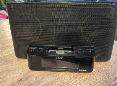 Sony audio docking system and digital alarm clock radio