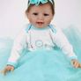 Lifelike Reborn Babies 22inch 55cm Reborn Dolls Baby Girl Handmade Soft Silicone Reborn Dolls Lovely Cute Boy Girl Toy That Look Real Toddler Newborn Birthday Toy Xmas Gift (FREE POSTAGE) Image 4