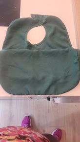 Adult Apron/Bib Clothing Protector (Green)