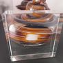 Vintage Murano-Style Glass Snake Sculpture Image 8