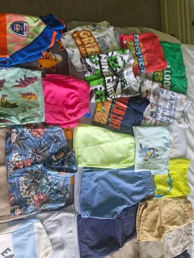 boys clothing, summer bundle age 6-7yrs