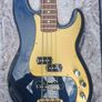 2014 Mexican Fender Deluxe Active P Bass - Metallic Navy Blue - Fender Hardcase Image 4