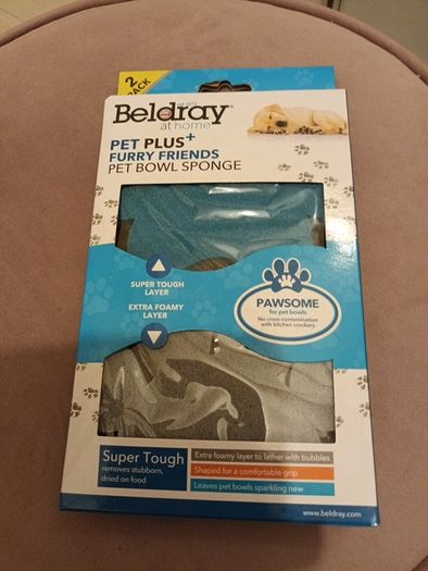 Pet shop 2 pack pet bowl sponges