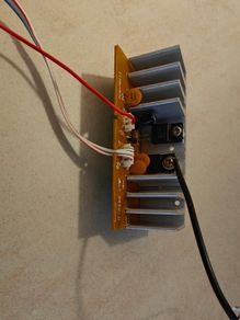 Numark TT200 Turntable Parts Voltage Regulator Hea