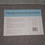 Dunnes Stores Premium Plush Runner 66 x 200cm - Beige - Reduced Price - Quick Sale Image 3