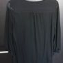 ladies black lightweight blouse size small/8 to 10 Image 4