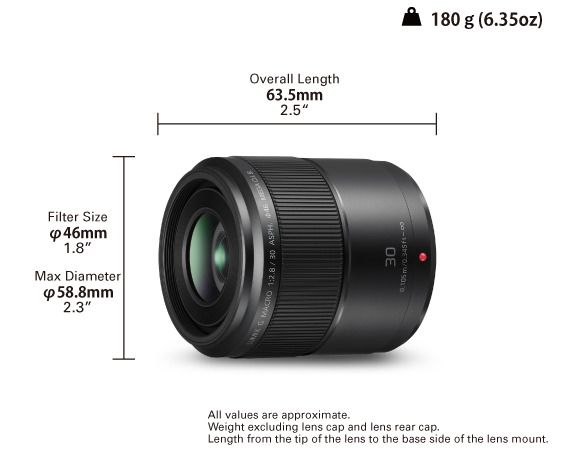 Panasonic Lumix G Macro 30mm f/2.8