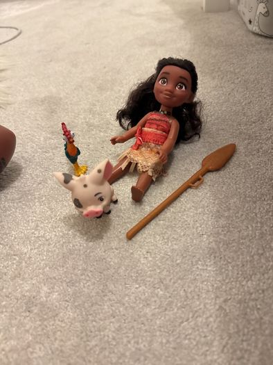 Vaiana  set ( Moana, Maui, Pua, Hei Hei)