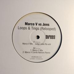 Jens - Loops & Tings (Relooped) - Three8 Records - DJ Promo COPY - TOP Quality TRANCE!