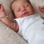 FREE EXPRESS SHIPPING Reborn Baby Dolls That Look Real 21 Inch Sleeping Newborn Baby Boy Soft Silicone Vinyl Lifelike Baby Dolls Image 2