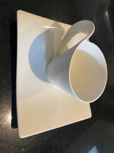 Villeroy and Boch coffee cup and saucer