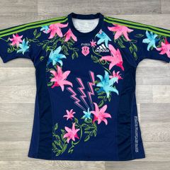 Vintage 2010 Adidas Stade Francais Paris Rugby Jersey Shirt Mens XXL Player Fit