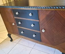 Upcycled oak cupboard