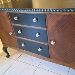 Upcycled oak cupboard