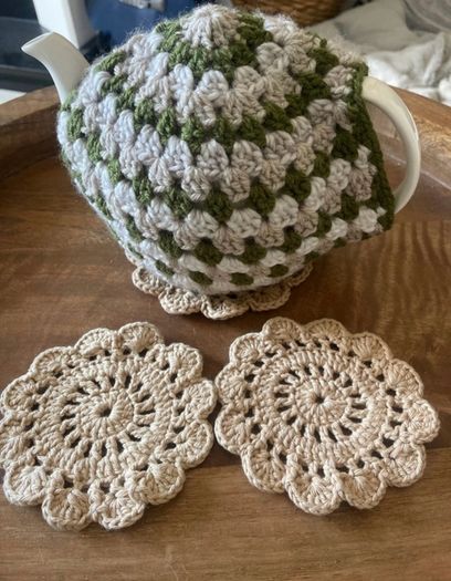 100% cotton coasters
