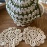 100% cotton coasters Image 3