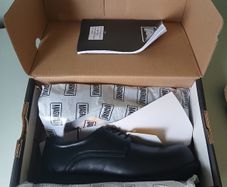 Mens black shoes brand new size 10