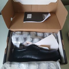 Mens black shoes brand new size 10