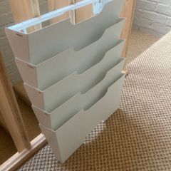 IKEA KVISSLE Wall newspaper rack, white