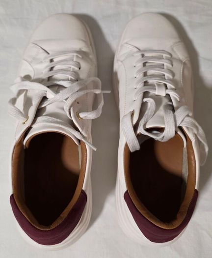M&S White Trainers