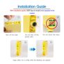 Full Set Ink 502XL Cartridge for Epson WF-2860DWF WF-2865DWF XP-5100 XP-5105 Image 4