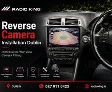 Reverse Camera Installation Dublin | Professional Rear View Camera Fitting