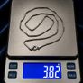925 Vintage Sterling Silver Italian Bar LinkChain Image 10