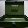 Vintage Brabantia Metal Lock Box without Key ,Holland Lockable Cash Money Boxes Image 6