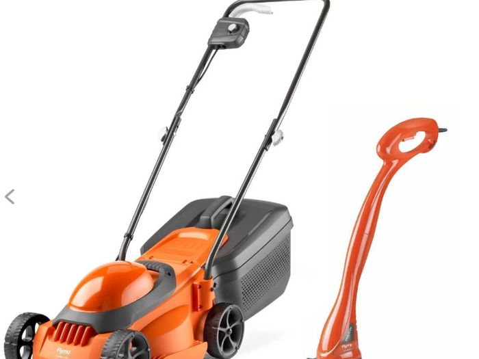 Flymo Simplimow with Mini Trim Grass Trimmer