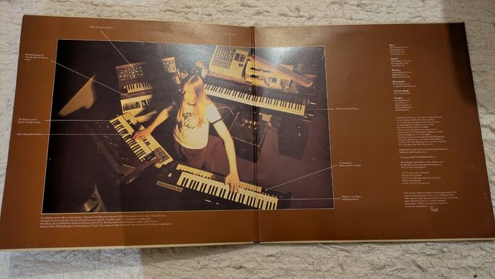 Rick Wakeman  The Six Wives Of Henry VIII Gatefold LP