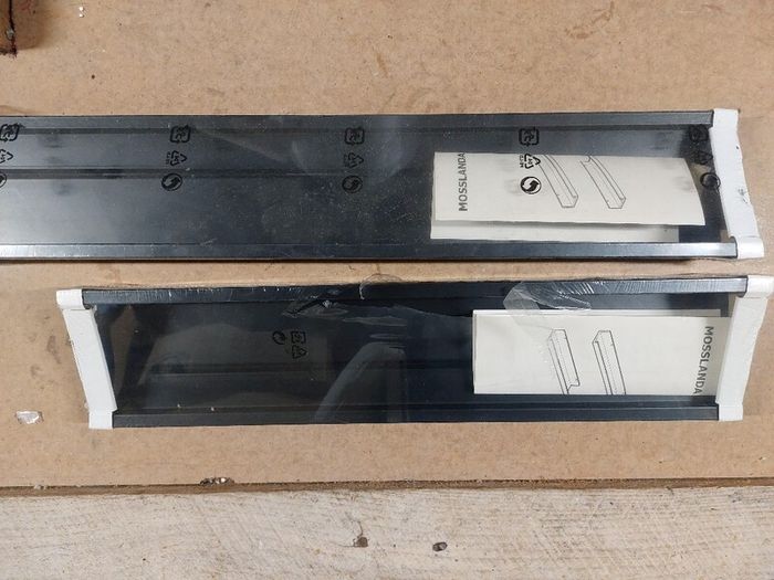 Black picture shelf 55cm -  Brand new