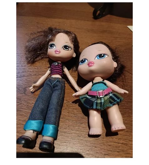 baby bratz roxxi and big sister - 2 dolls