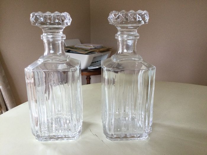 Chrystal - Vintage Decanters X 2