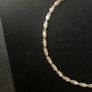 9ct White Gold chain Image 3
