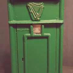 Wedding Cast Iron Postbox for sale