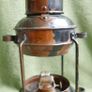 Antique Ship Anchor Brass Copper  Maritime Nautical Lamp Lantern Image 2