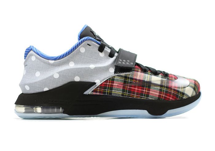 Nike KD 7 EXT Plaid Polka Dot Limited Edition UK11/US12 Deadstock