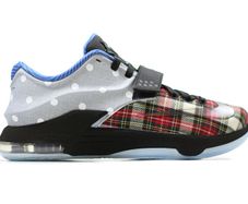 Nike KD 7 EXT Plaid Polka Dot Limited Edition UK11/US12 Deadstock