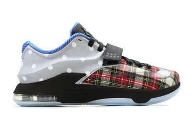 Nike KD 7 EXT Plaid Polka Dot Limited Edition UK11/US12 Deadstock