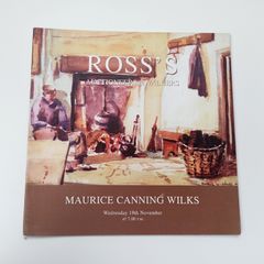 Ross's Auctioneers & Valuers catalog Maurice Canning Wilks  Wednesday 19th November 1997
