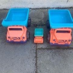 Tipper trucks suitable for indoor/beach/garden use