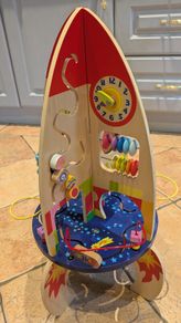 Toy Wooden Rocket