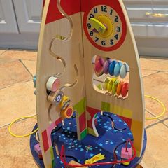 Toy Wooden Rocket