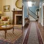 Beautiful Persian Moud Square Rug and Matching Runner Rug Carpet Image 3