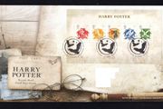 2007 Great Britain Harry Potter Commemorative Stamps Miniature Sheet addressed First Day Cover (FDC) with Edinburgh pictorial cancel