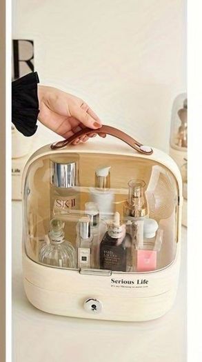 Brand new Makeup Organizer For Vanity, Large Capacity Desk Storage Rack For Dresser, Bathroom & Countertop, Great Holder For Cosmetics, Perfume, Skincare & Toiletries