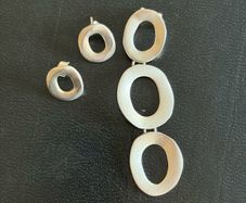 John Rocha pendant and earrings set