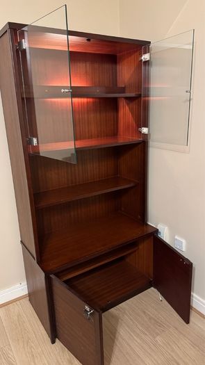 Antique Glass Cabinet