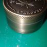 Honeypuff Golden Metal Herb Grinder 3 layer Image 2
